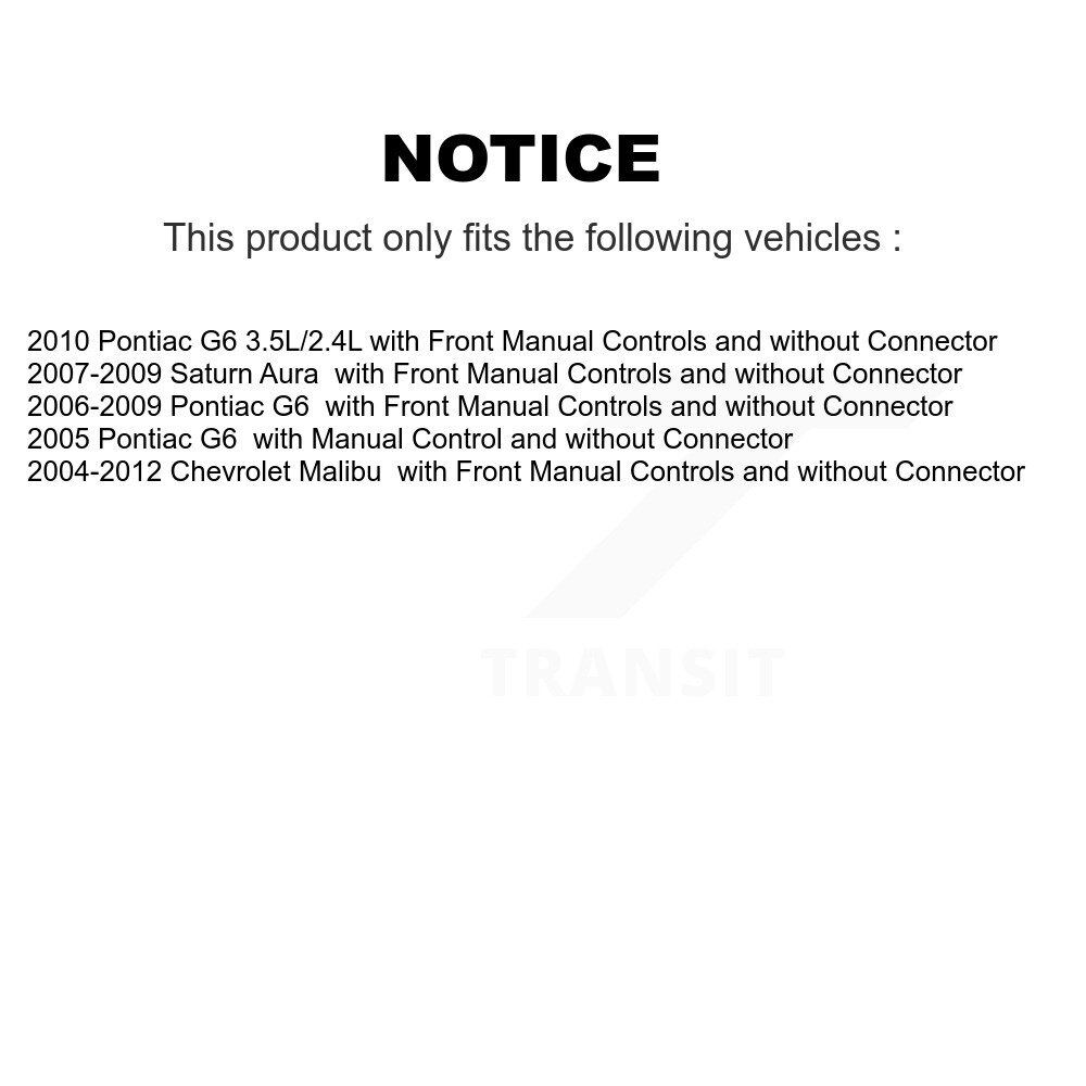 Mpulse - SEN-2BMR1005 - HVAC Blower Motor Resistor