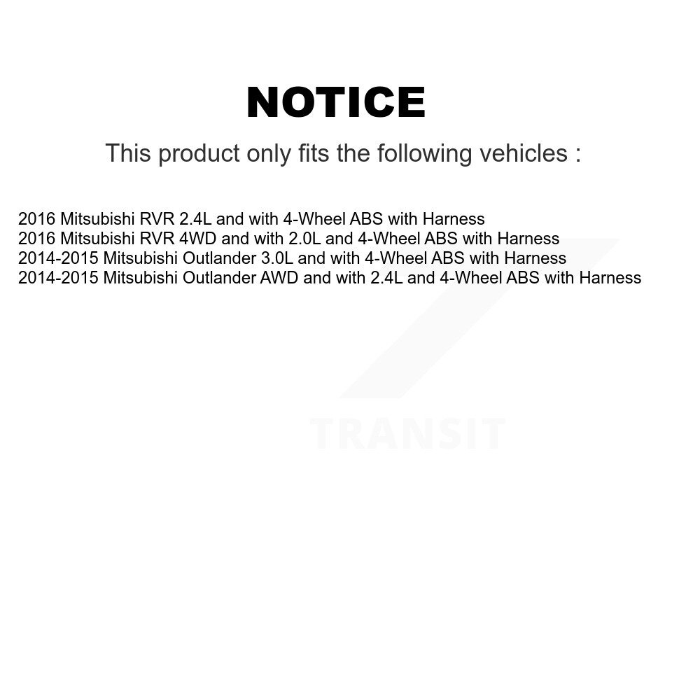 Mpulse - SEN-2ABS3443 - ABS Wheel Speed Sensor