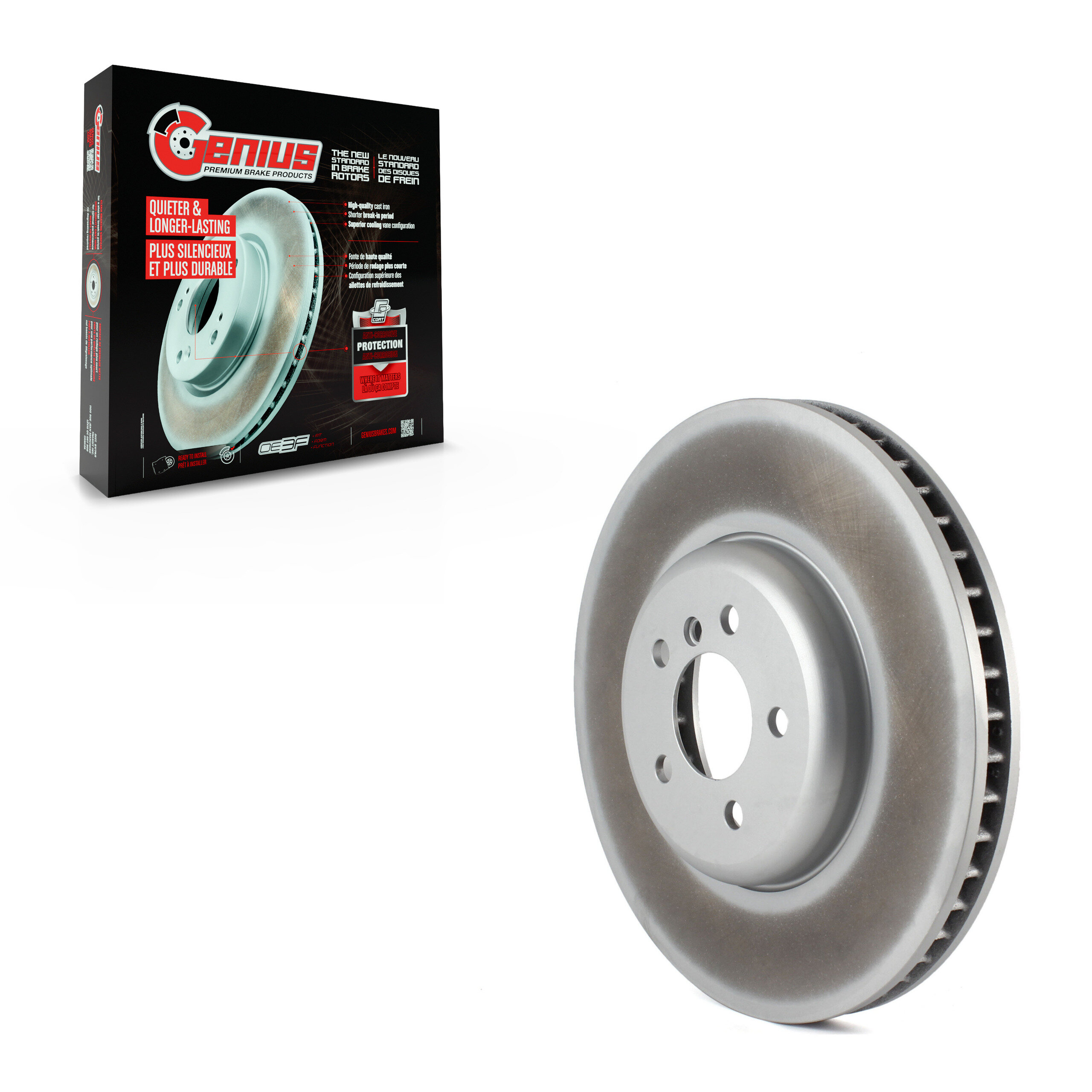 Coated Disc Brake Rotor