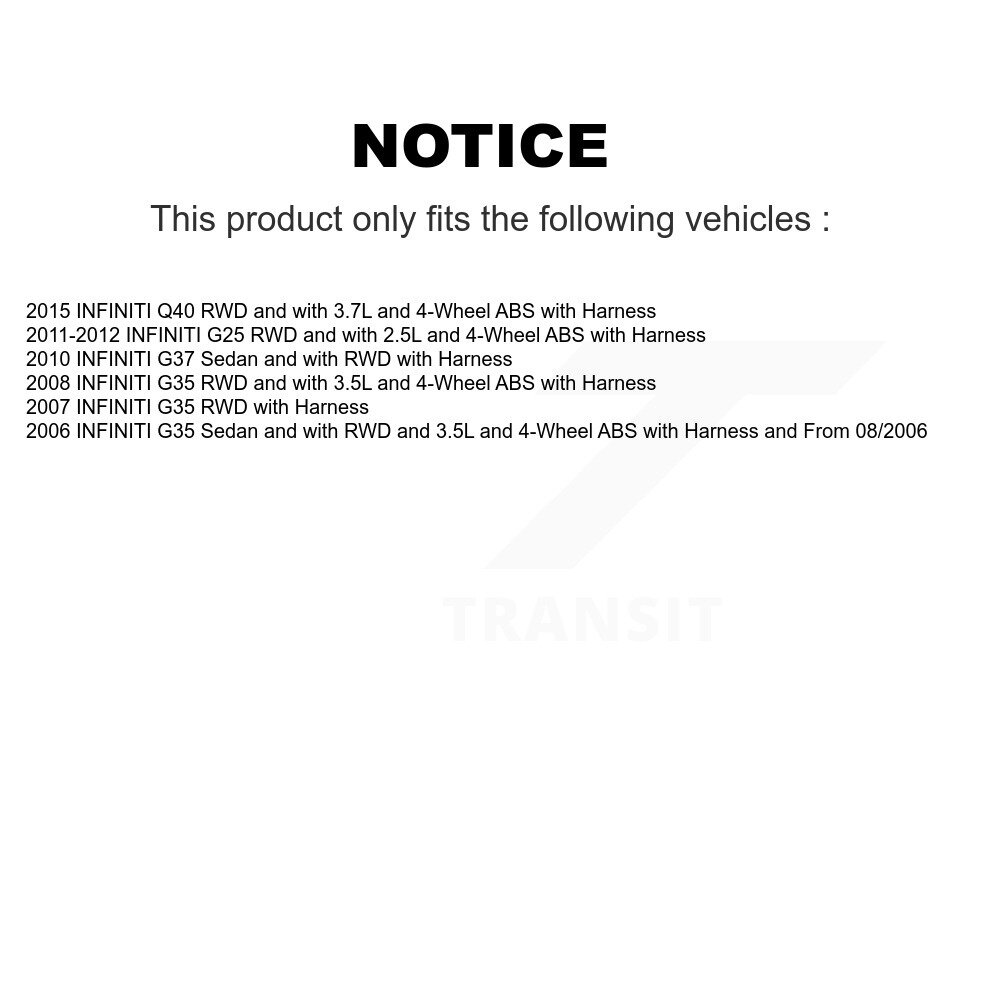 Mpulse - SEN-2ABS0336 - ABS Wheel Speed Sensor
