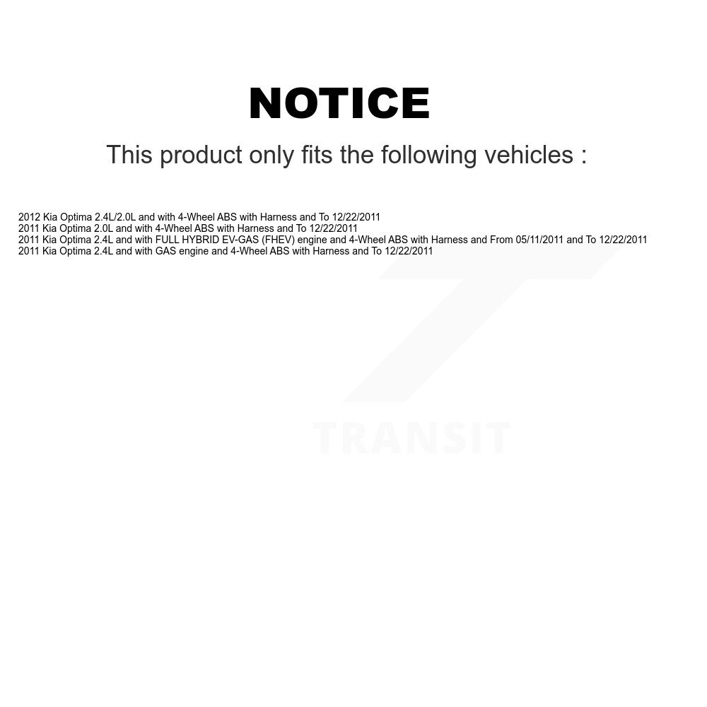 Mpulse - SEN-2ABS2425 - ABS Wheel Speed Sensor