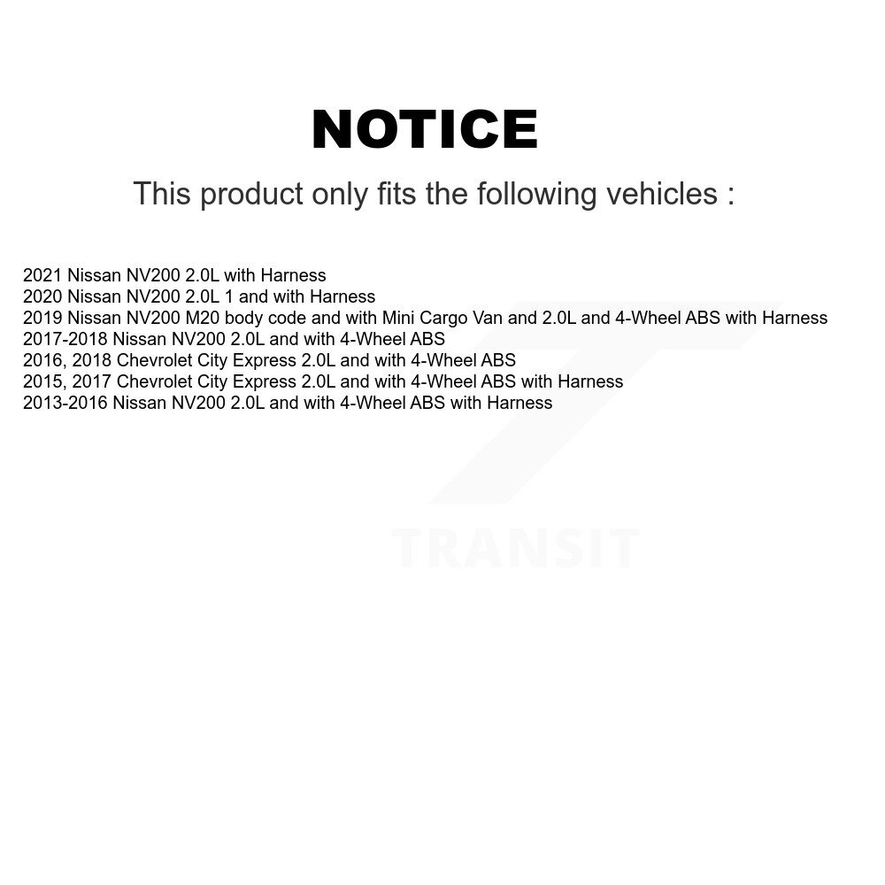 Mpulse - SEN-2ABS3117 - ABS Wheel Speed Sensor