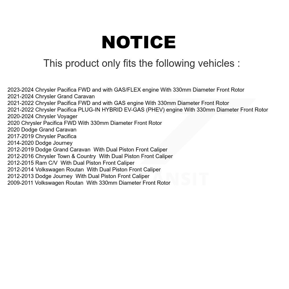 DS-One - DS1-780964 - Coated Disc Brake Rotor