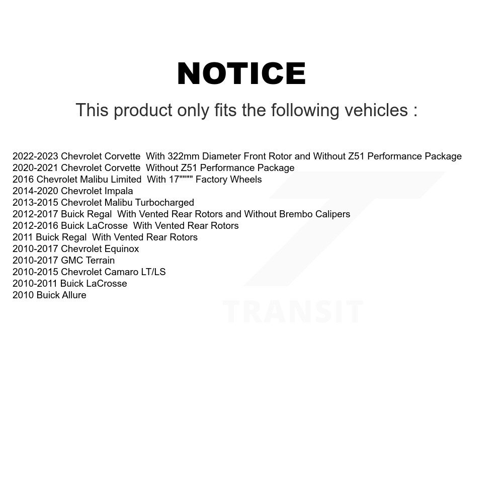 GENIUS - GCR-580746 - Coated Disc Brake Rotor