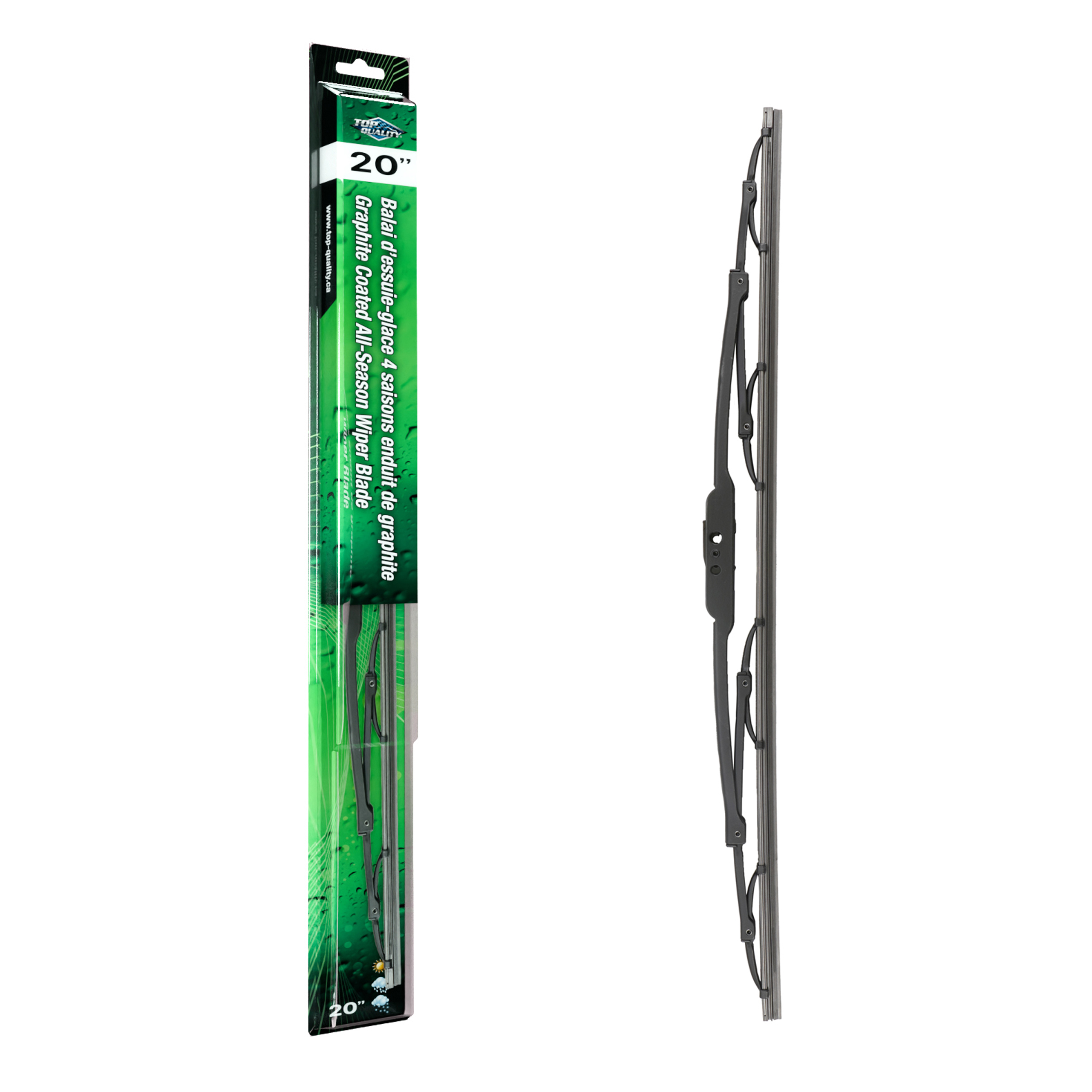 20" All Season Graphite Coated Wiper Blades