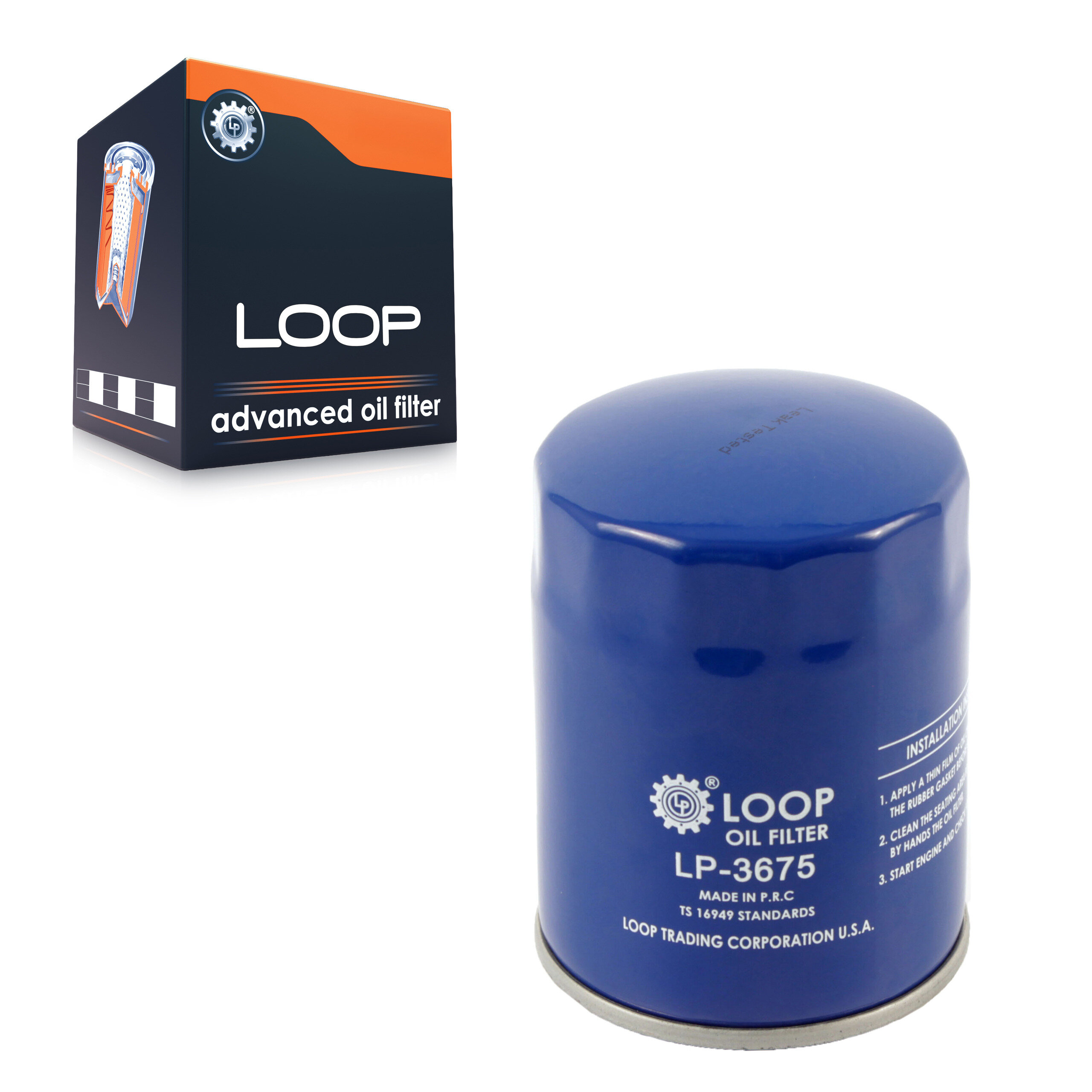 LOOP - LOP-LP3675 - Engine Oil Filter