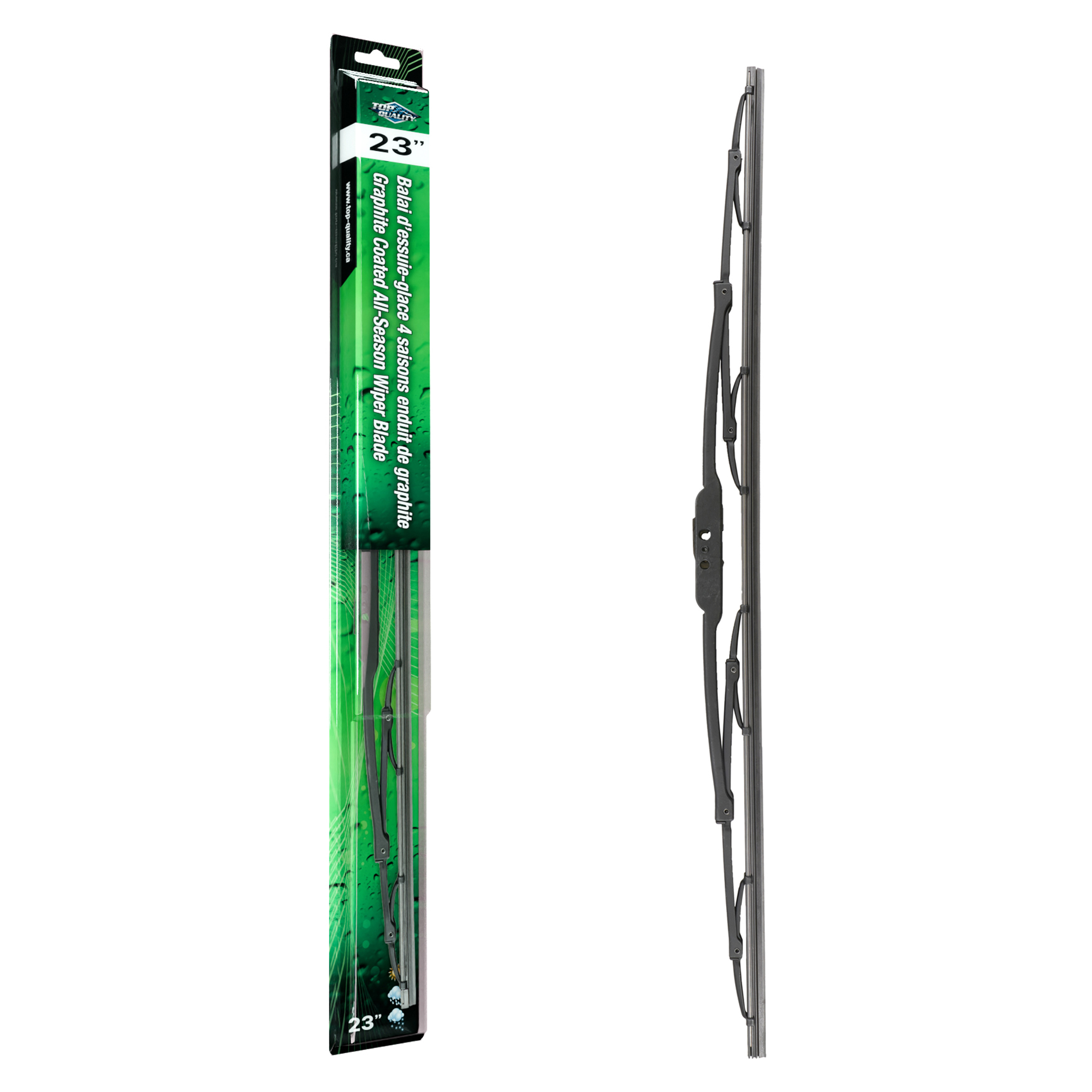 23" All Season Graphite Coated Wiper Blades