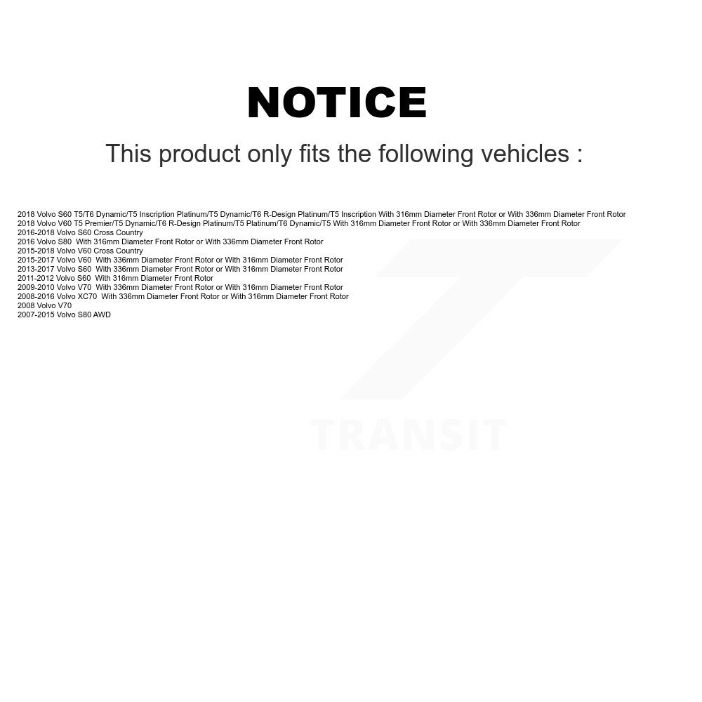 Positive Plus - PPF-D1305 - Semi-Metallic Brake Pads