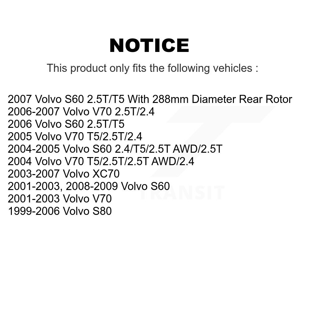 GENIUS - GCR-980045 - Coated Disc Brake Rotor