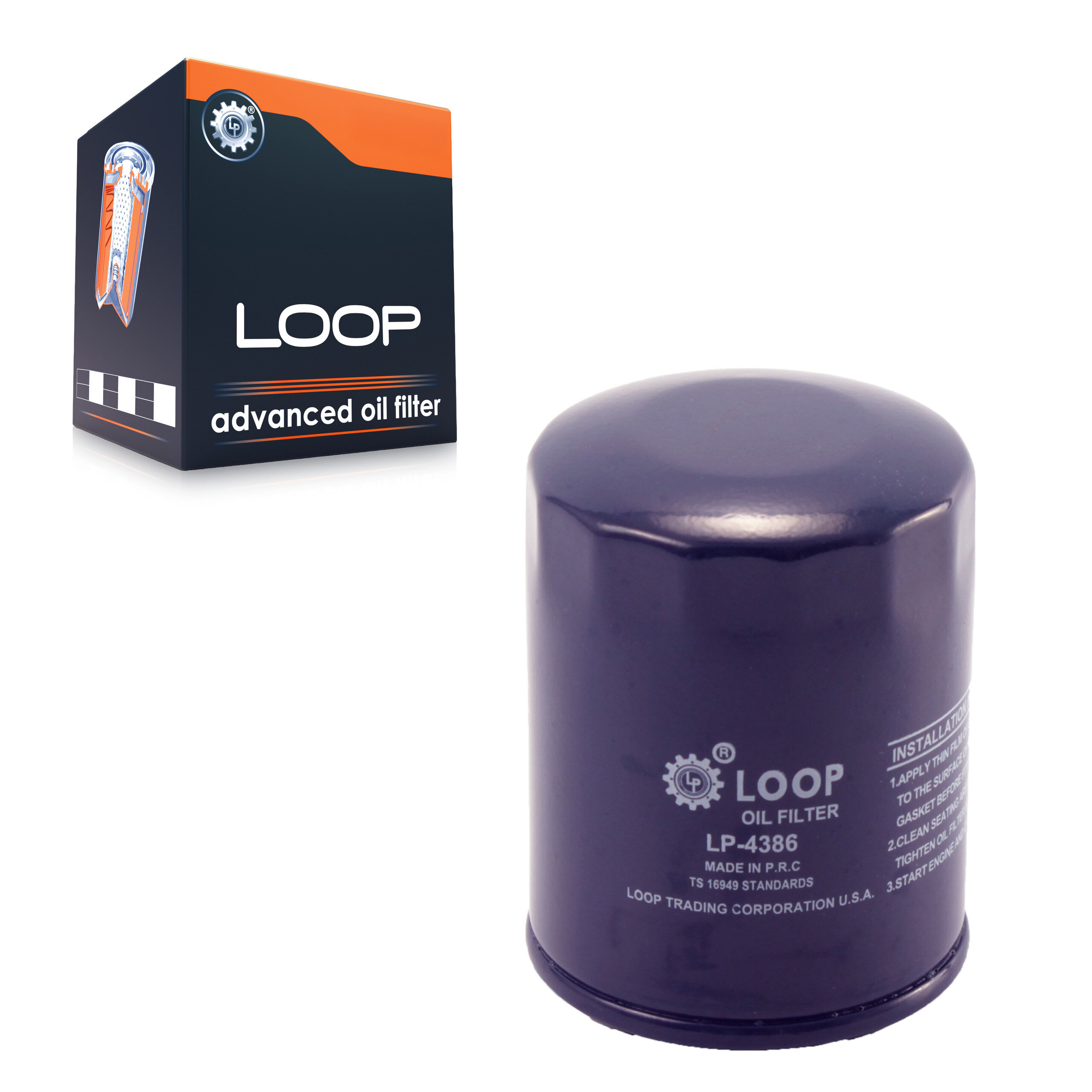 LOOP - LOP-LP4386 - Engine Oil Filter