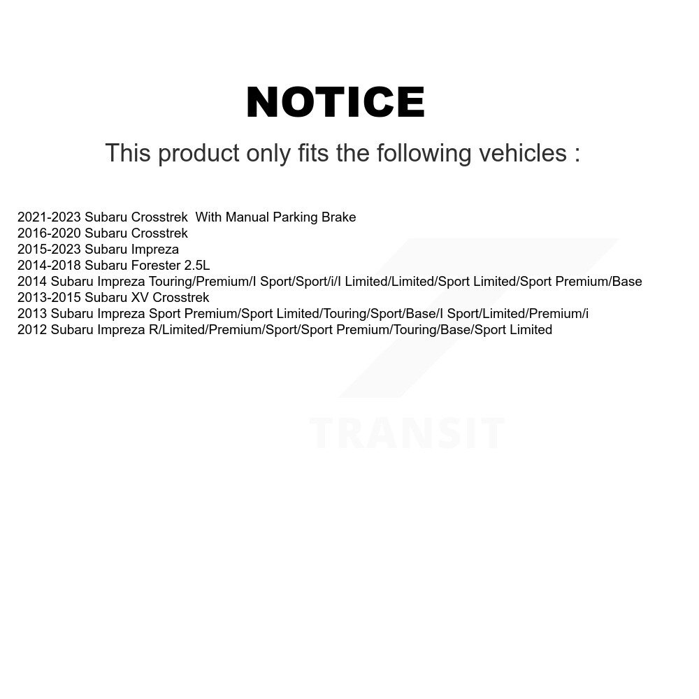 GENIUS - GCR-980962 - Coated Disc Brake Rotor