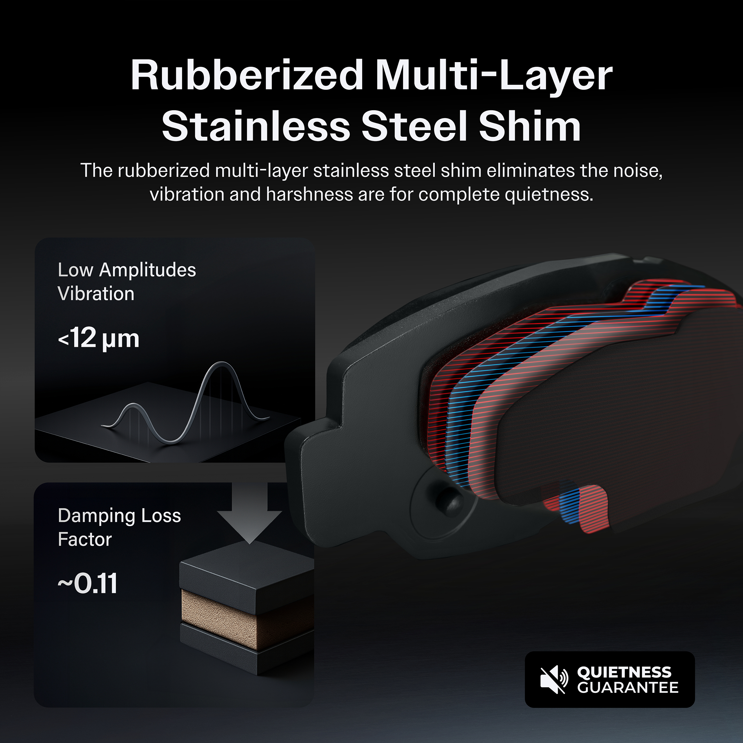 SIM - SIM-889 - Semi-Metallic Brake Pads