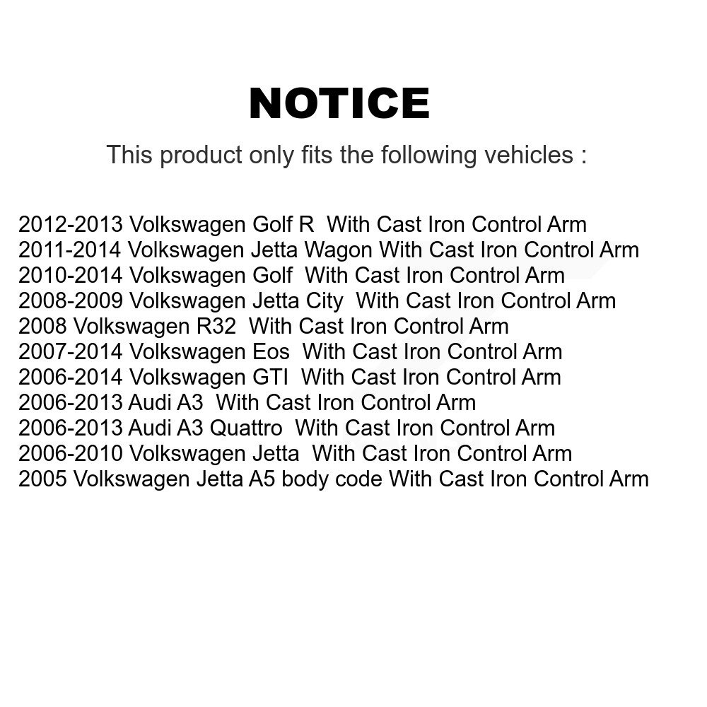 TOR - TOR-CK620142 - Suspension Control Arm