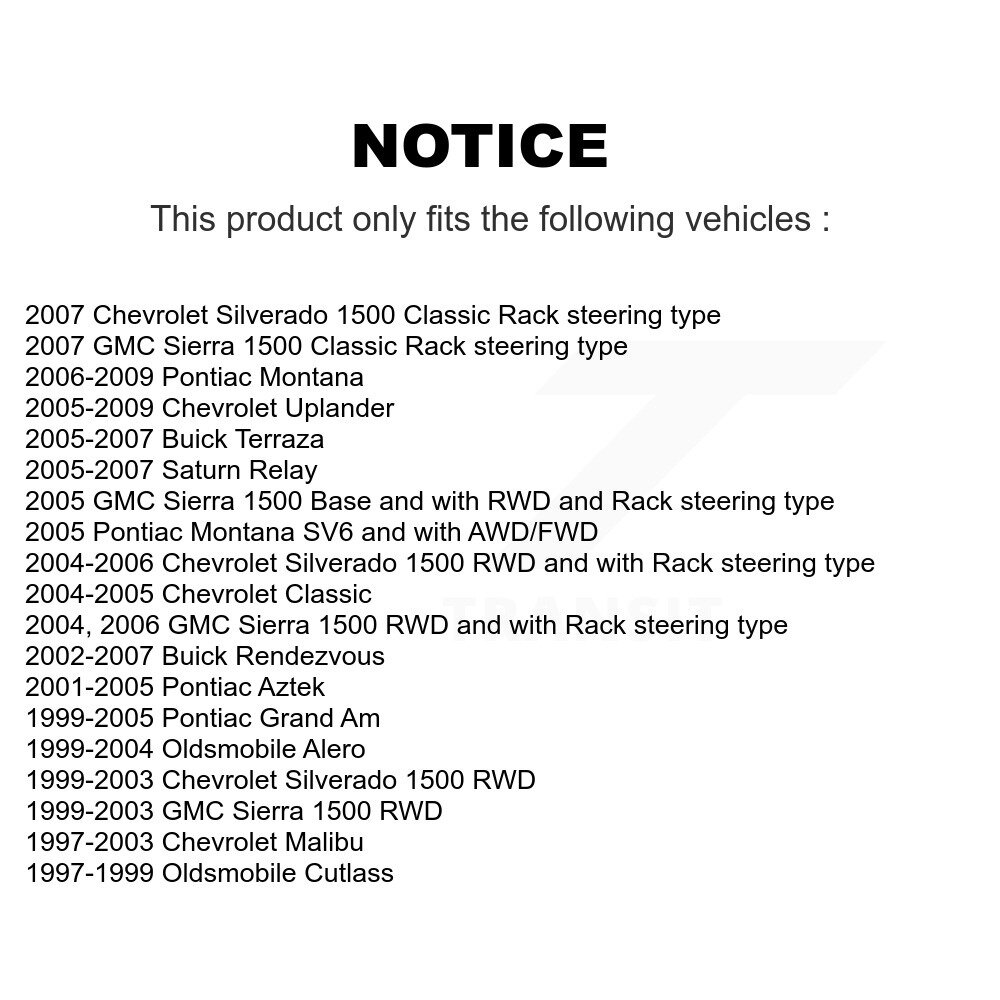 TOR - TOR-ES3455 - Steering Tie Rod End