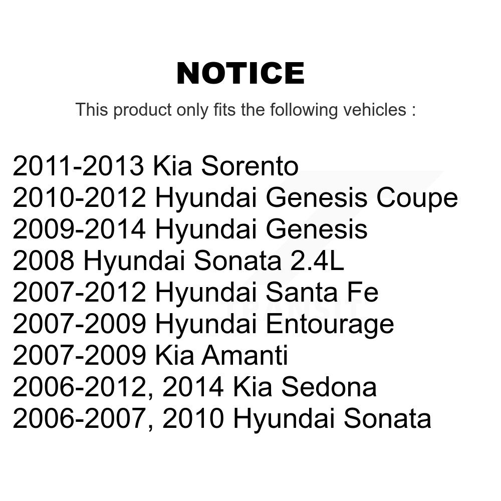 TOR - TOR-K200280 - Suspension Stabilizer Bar Bushing Kit