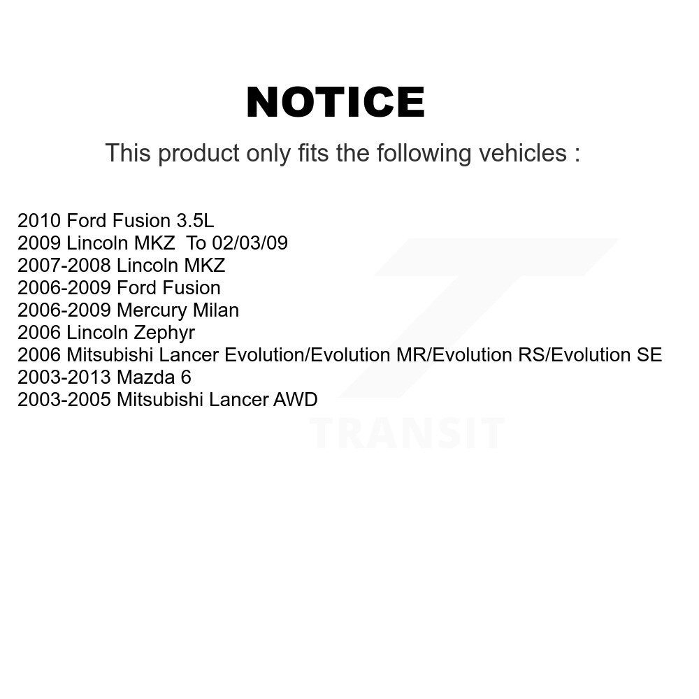 TOR - TOR-K80250 - Suspension Stabilizer Bar Link Kit