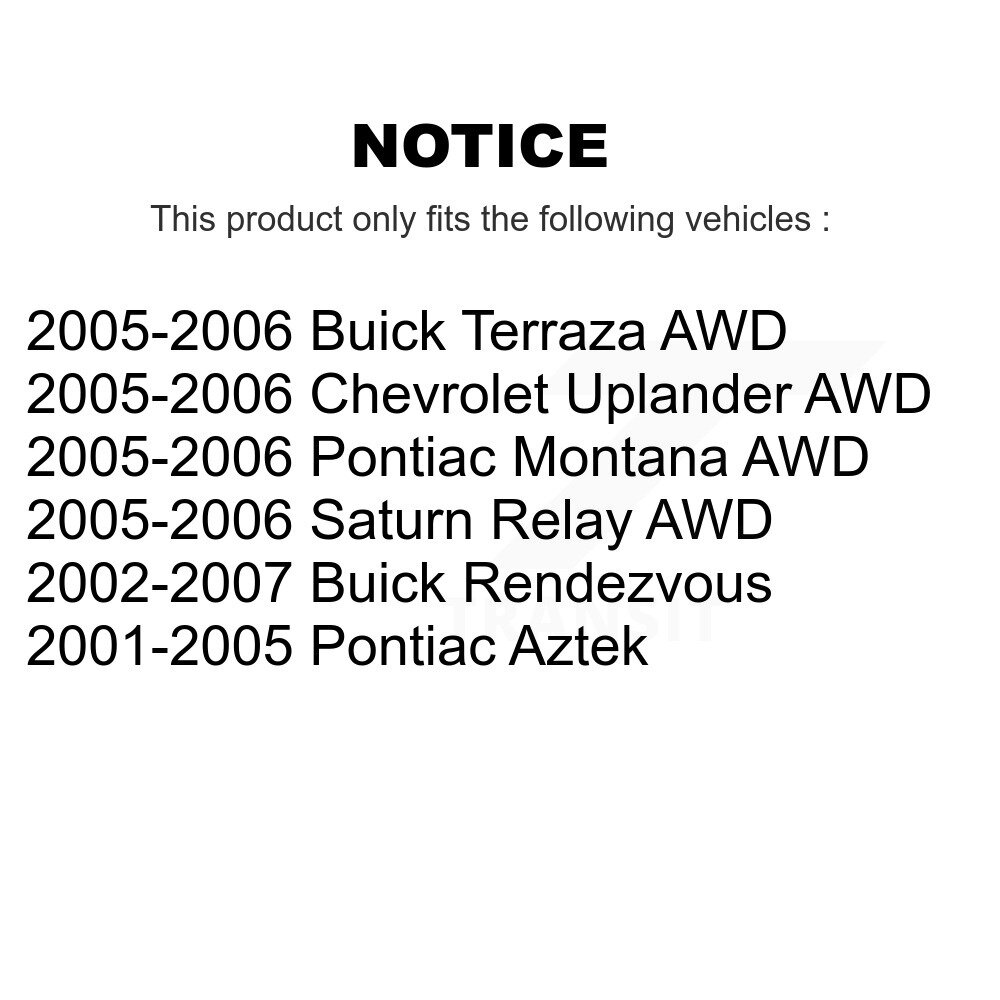 TOR - TOR-CK621351 - Suspension Control Arm Ball Joint Assembly
