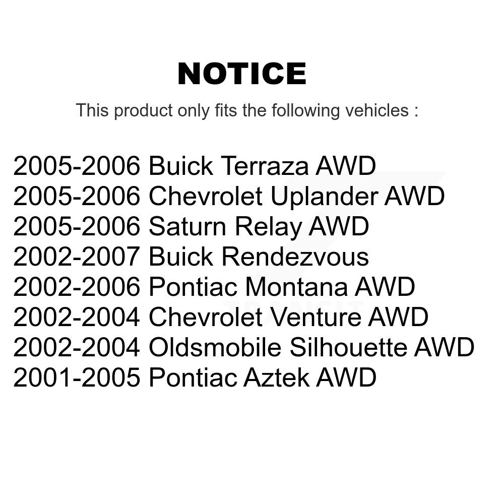 TOR - TOR-K750010 - Suspension Stabilizer Bar Link Kit