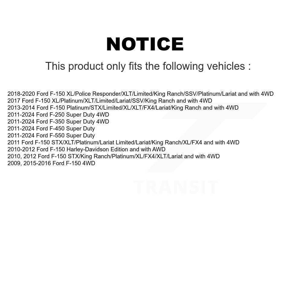 TOR - TOR-K750362 - Suspension Stabilizer Bar Link Kit