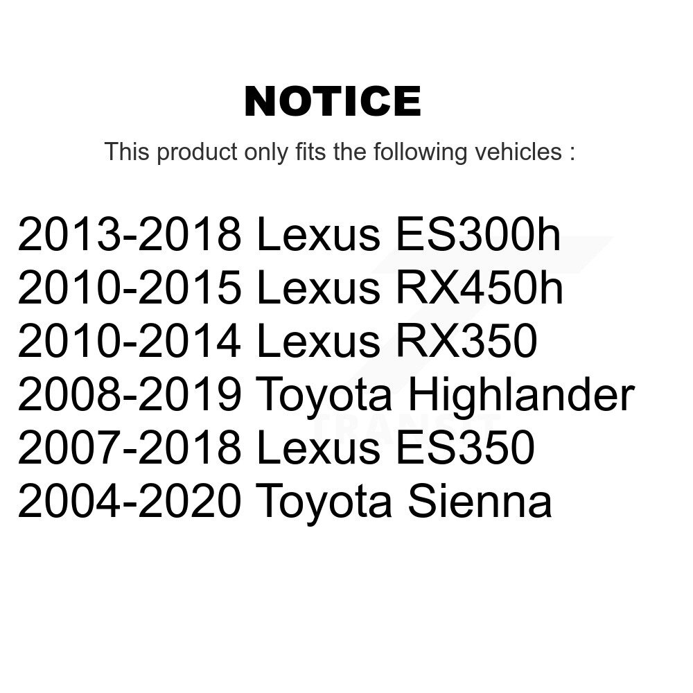 TOR - TOR-K200616 - Suspension Stabilizer Bar Bushing Kit