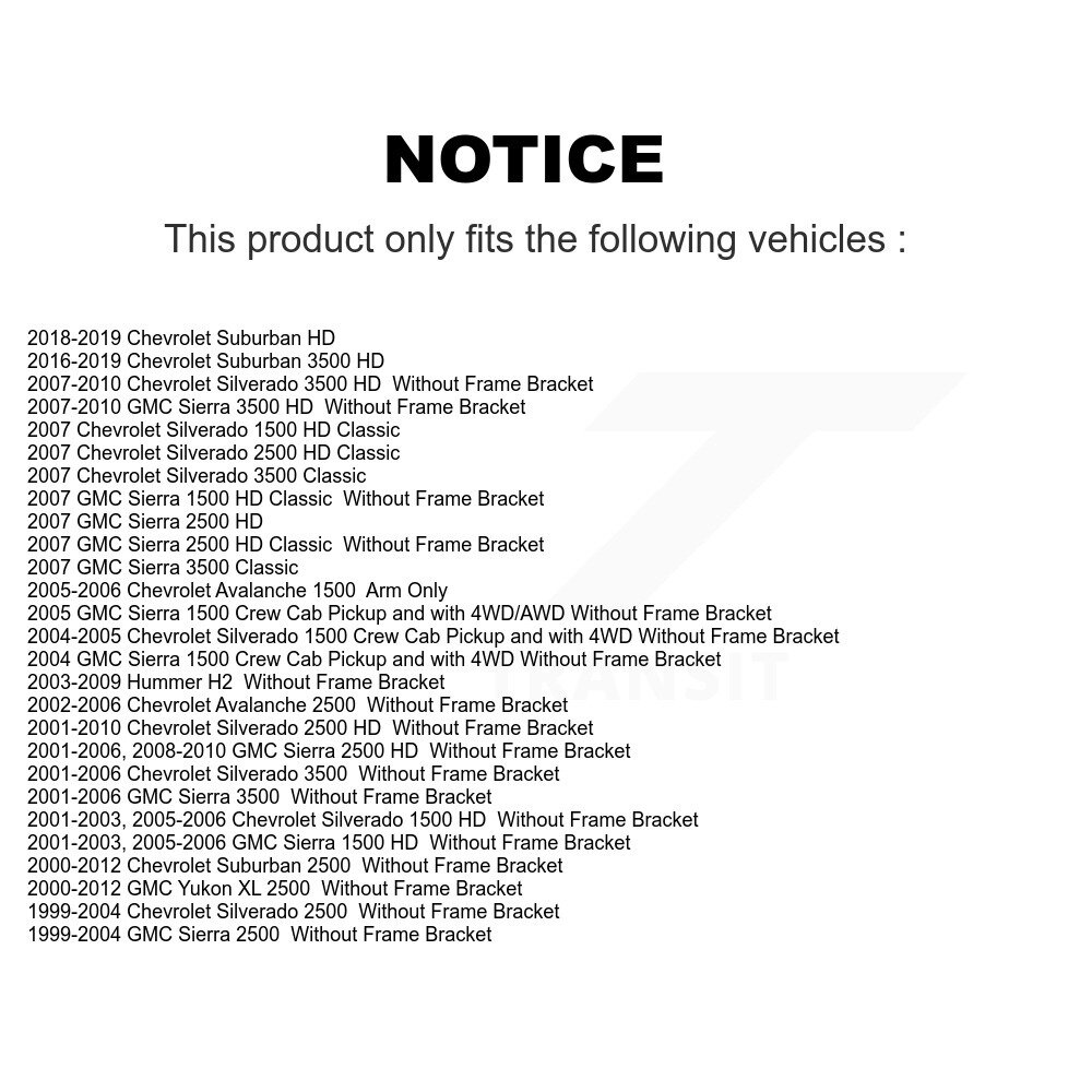 TOR - TOR-K6535 - Steering Idler Arm