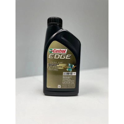 Castrol - 02018-38 - CASTROL Synthetic Engine Oil Edge A3/B4 0W40 , 1L (Pack of 6) - 0201838