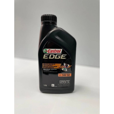 CASTROL Synthetic Engine Oil Edge FTT 5W50 , 1L (Pack of 6) - 0201038