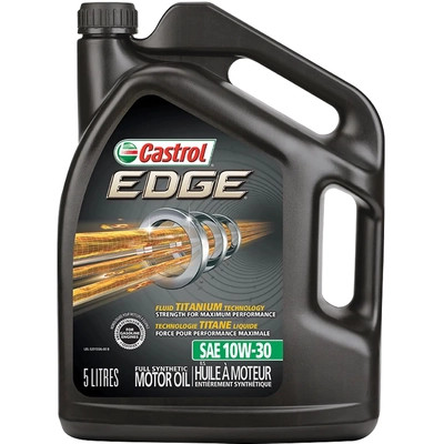 CASTROL - 020133A - Synthetic Engine Oil Edge FTT 10W30 , 5L