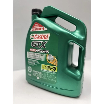 Castrol - 00017-3A - CASTROL - 000173A - Conventional Engine Oil GTX High Mileage 10W30 , 5L