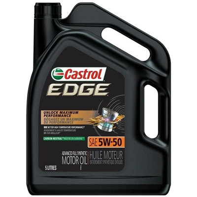 CASTROL - 020103A - Synthetic Engine Oil Edge FTT 5W50 , 5L