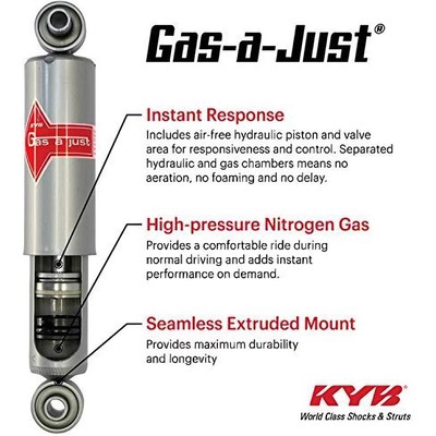 Rear Mono-Tube Gas Pressurized by KYB - KG5506