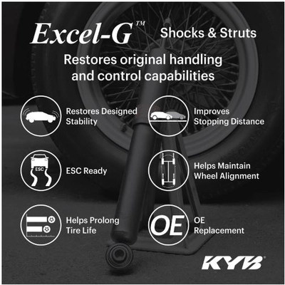 KYB - 3340131 - Front Gas Charged Strut