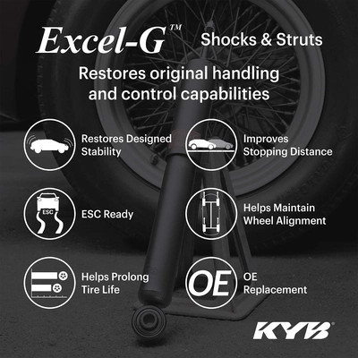 KYB - 341177 - KYB - 341177 - Front Gas Charged Strut