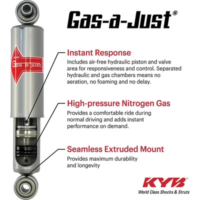 KYB - KG4532 - Front Mono-Tube Gas Pressurized by KYB - KG4532