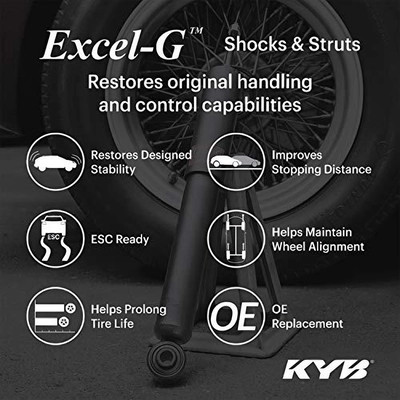 KYB - 344266 - Front Gas Shock Absorber