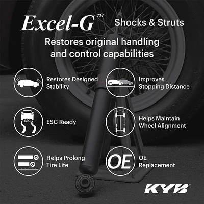 KYB - 344015 - Rear Gas Shock Absorber