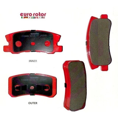 EUROROTOR - ID868H - Rear Ceramic Pads by EUROROTOR - ID868H