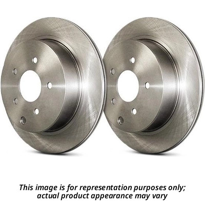 Rear Premium Rotor by EUROROTOR - 54317