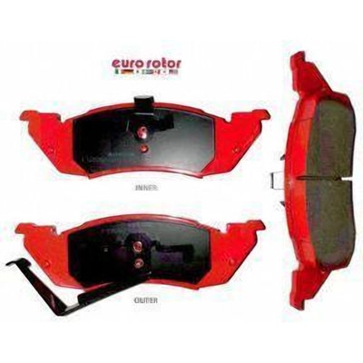 Front Ceramic Pads by EUROROTOR - ID529A