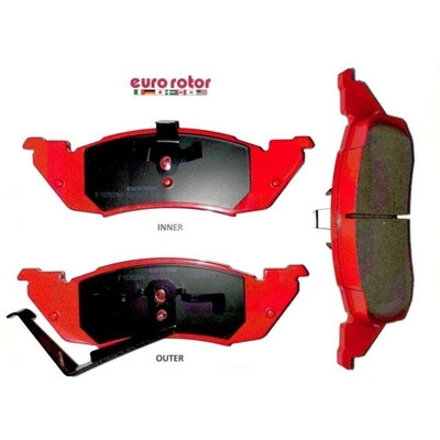 EUROROTOR - ID529A - Front Ceramic Pads by EUROROTOR - ID529A