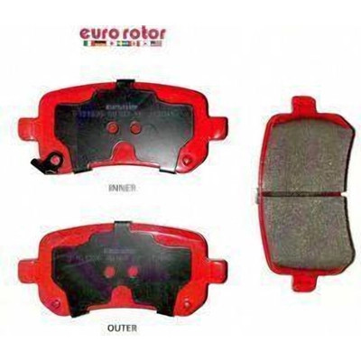 EUROROTOR - ID1326H - Rear Ceramic Pads