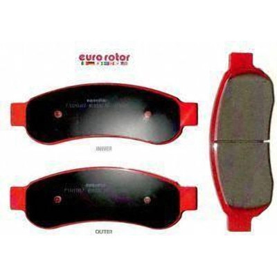 Rear Ceramic Pads by EUROROTOR - ID1067H