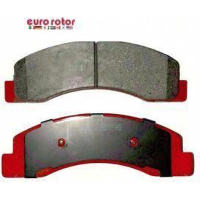 Front Semi Metallic Pads by EUROROTOR - F1D824H