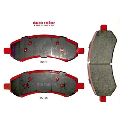 EUROROTOR - XD1084H - Front Disc Pads by EUROROTOR - XD1084H