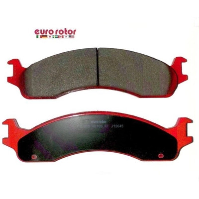 EUROROTOR - F1D655H - Rear Semi Metallic Pads by EUROROTOR - F1D655H