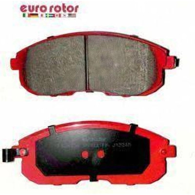 EUROROTOR - F1D815A-H - Front Semi Metallic Pads