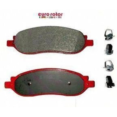 Rear Disc Pads by EUROROTOR - XD1068H