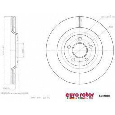 EUROROTOR - AU2003 - EUROROTOR - AU2003 - Rear Premium Rotor