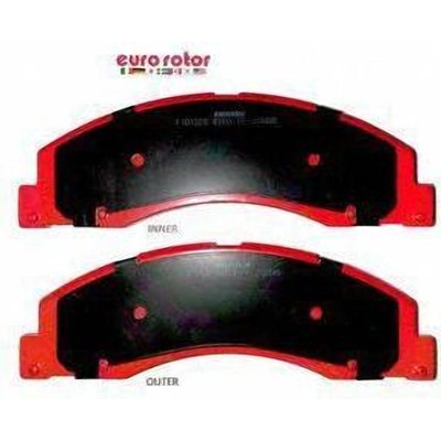 EUROROTOR - XD1328H - Front Disc Pads by EUROROTOR - XD1328H