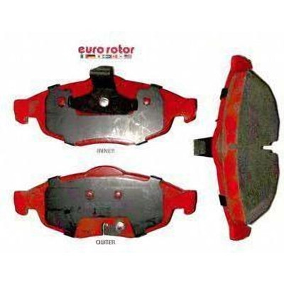 Front Ceramic Pads by EUROROTOR - ID869H